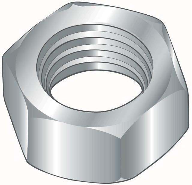 Hexagon nut, ISO 4032, hot dip galvanized