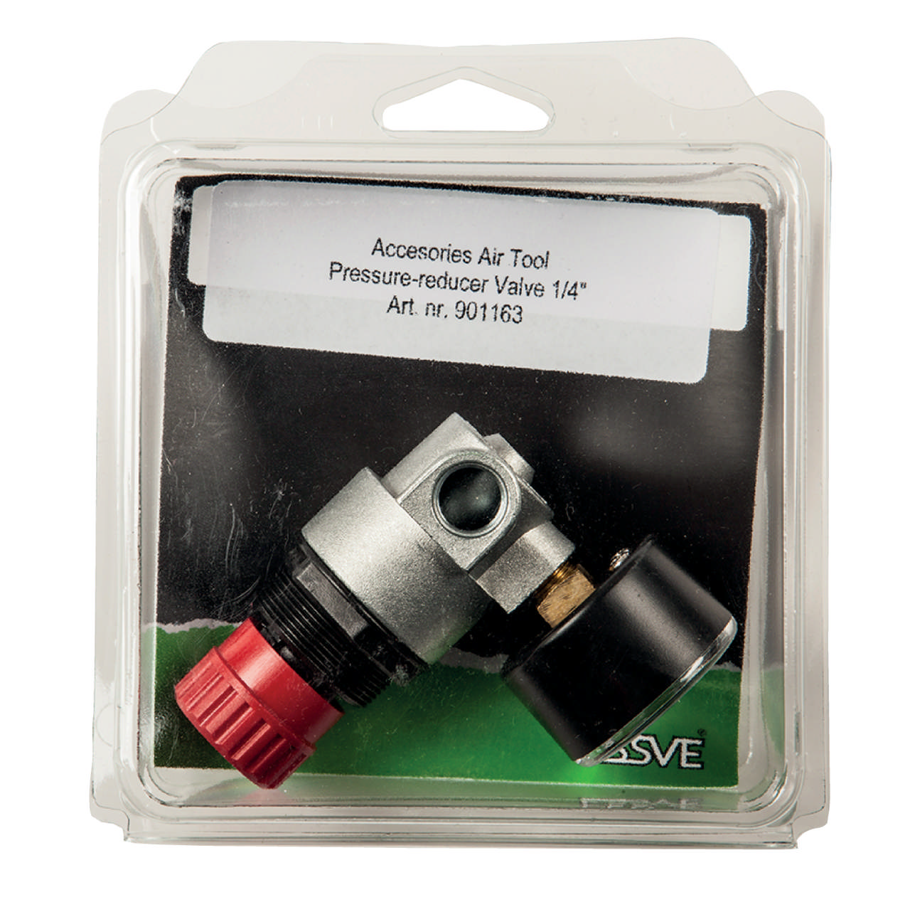 Press.reduc valve gauge 1/4