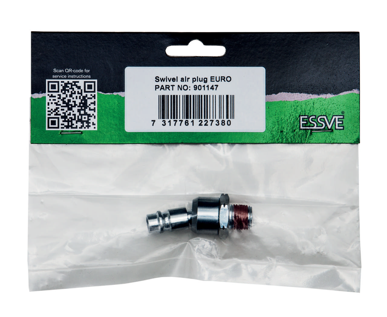 Air nipple swivel air plug