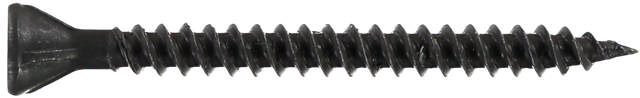 Chipboard and board screw for wooden/steel joists, phosphated