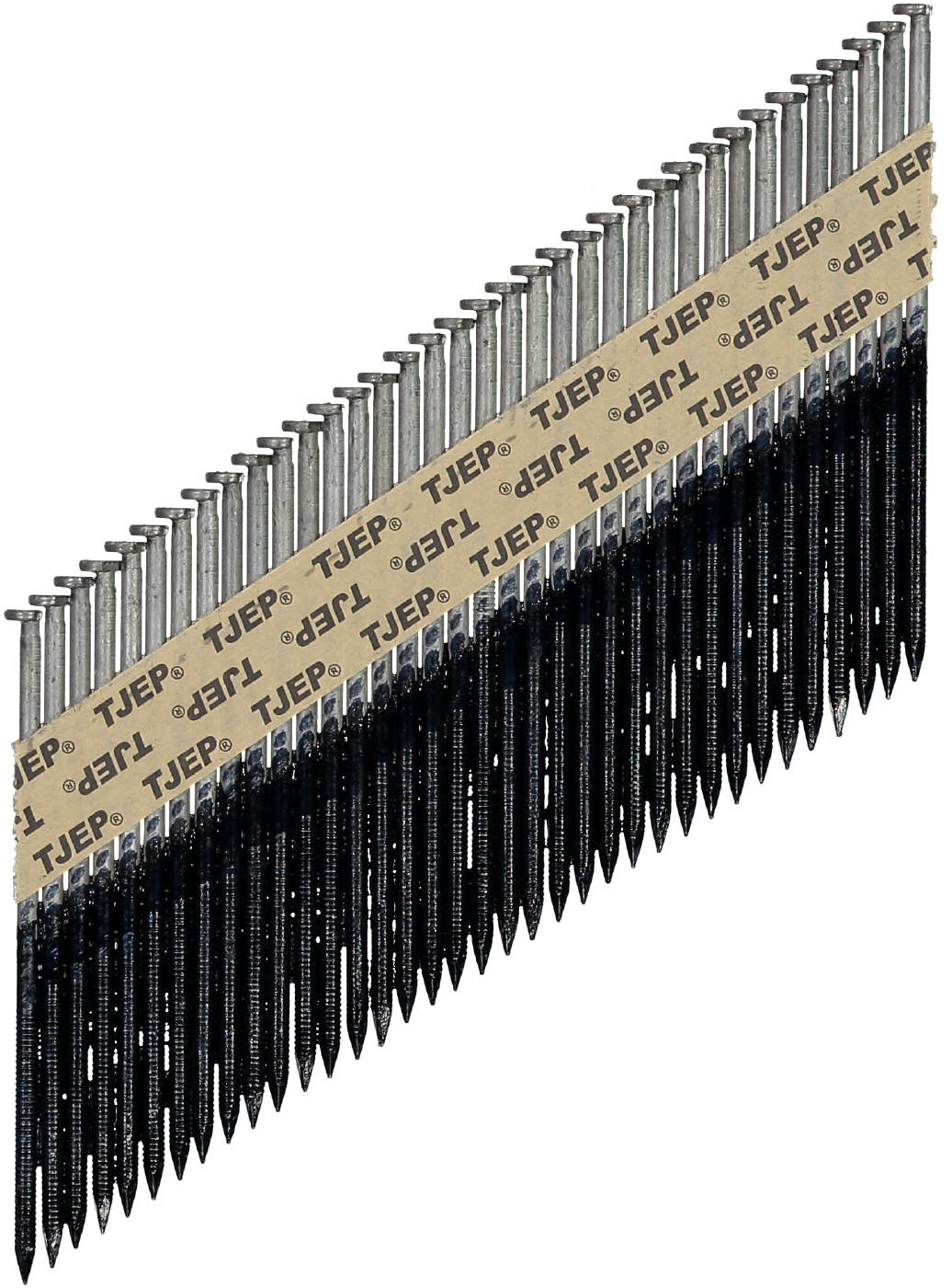 Ring shank strip nails 34° d-head, HDG