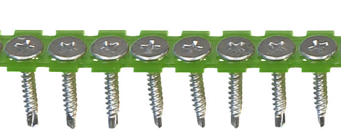 Drywall screw GU outside with drillpoint for steel joists, Corrseal