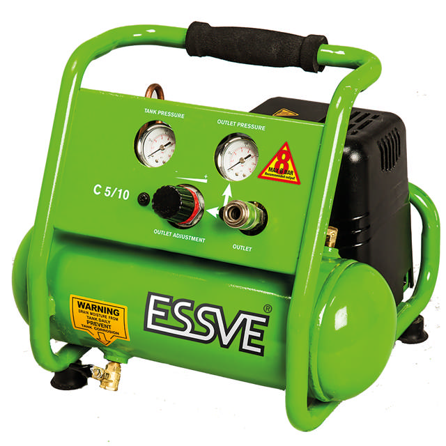 Compressor C 5/10 – Oil-Free, 4.5 Liter - Discontinued